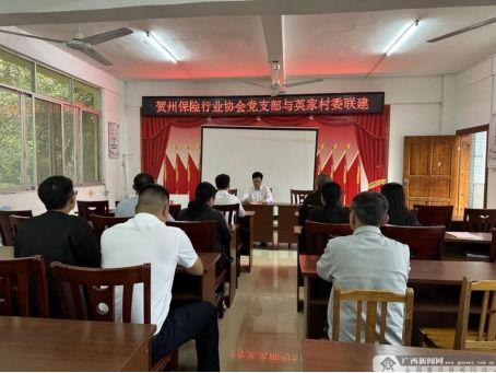賀州保險(xiǎn)行業(yè)協(xié)會 黨建引領(lǐng)聚合力，普惠金融促發(fā)展